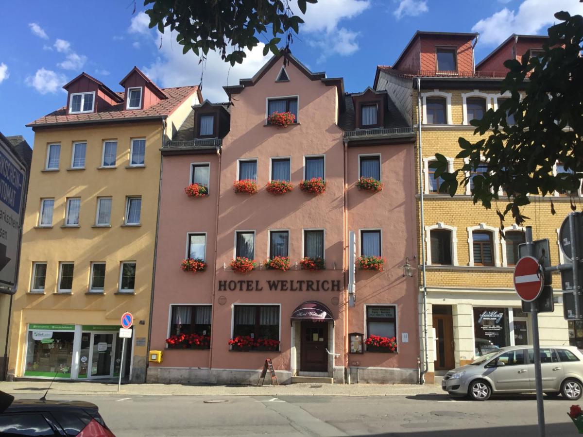 Hotel Weltrich Saalfeld Saale ภายนอก รูปภาพ